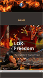 Mobile Screenshot of lokfreedom.com